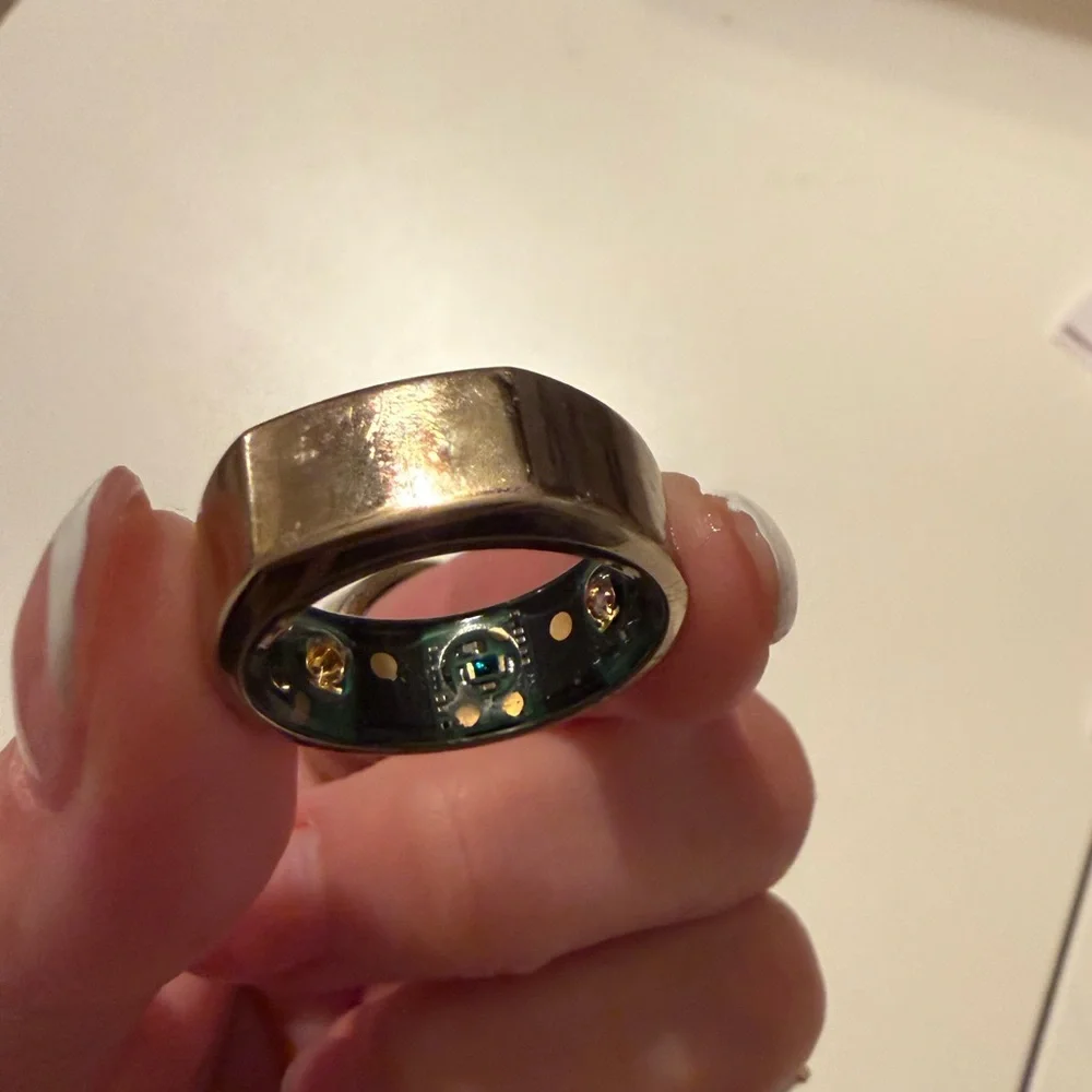 Oura Ring Gen 3 Gold Size 7